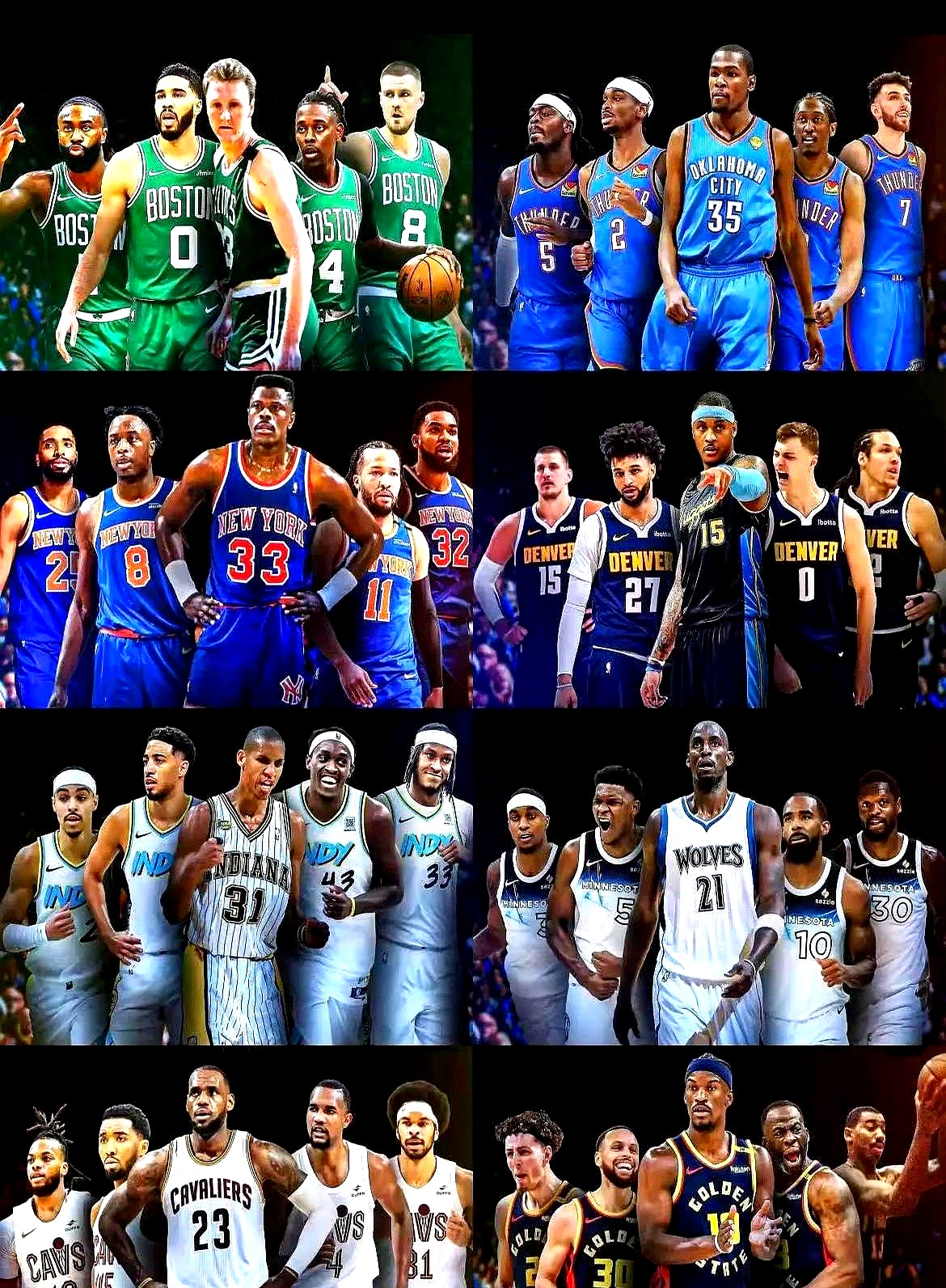 东部联盟全明星首发阵容公布